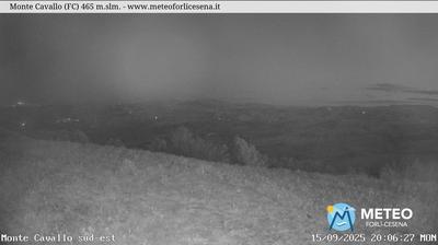 immagine della webcam nei dintorni di Villafranca di Forlì: webcam Cusercoli
