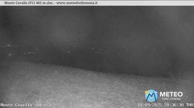 immagine della webcam nei dintorni di Castrocaro Terme e Terra del Sole: webcam Cusercoli