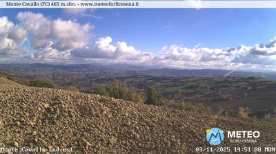 immagine della webcam nei dintorni di Villafranca di Forlì: webcam Cusercoli