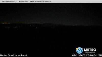 immagine della webcam nei dintorni di Villafranca di Forlì: webcam Cusercoli