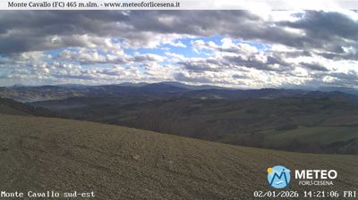 immagine della webcam nei dintorni di Forli' Ridolfi: webcam Cusercoli