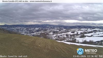 immagine della webcam nei dintorni di Forli' Ridolfi: webcam Cusercoli