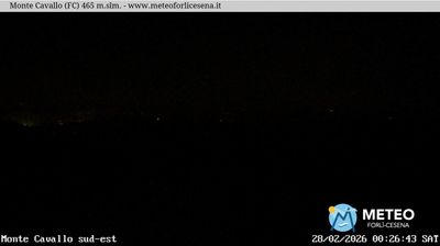 immagine della webcam nei dintorni di Villafranca di Forlì: webcam Cusercoli