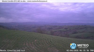 immagine della webcam nei dintorni di Perticara di Novafeltria: webcam Cusercoli