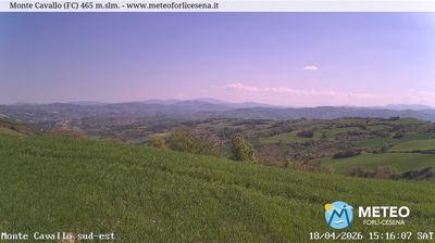 immagine della webcam nei dintorni di Villafranca di Forlì: webcam Cusercoli