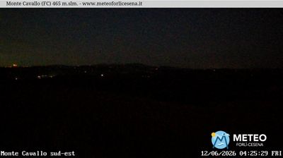 immagine della webcam nei dintorni di Castrocaro Terme e Terra del Sole: webcam Cusercoli