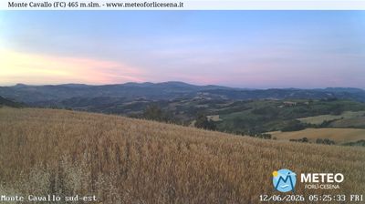immagine della webcam nei dintorni di Sant'Agata Feltria: webcam Cusercoli