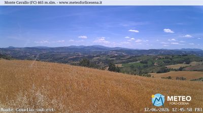 immagine della webcam nei dintorni di Castrocaro Terme e Terra del Sole: webcam Cusercoli