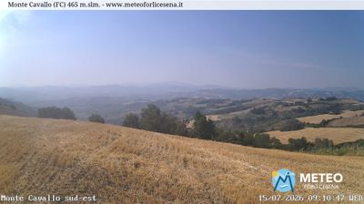 immagine della webcam nei dintorni di Castrocaro Terme e Terra del Sole: webcam Cusercoli