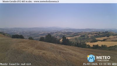 immagine della webcam nei dintorni di Castrocaro Terme e Terra del Sole: webcam Cusercoli