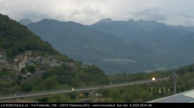immagine della webcam nei dintorni di Chiareggio: webcam Talamona