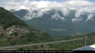immagine della webcam nei dintorni di Rifugio Falc: webcam Talamona
