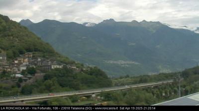 immagine della webcam nei dintorni di Morbegno: webcam Talamona