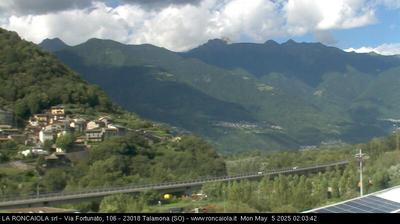 immagine della webcam nei dintorni di Campodolcino: webcam Talamona