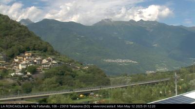 immagine della webcam nei dintorni di Val di Mello: webcam Talamona