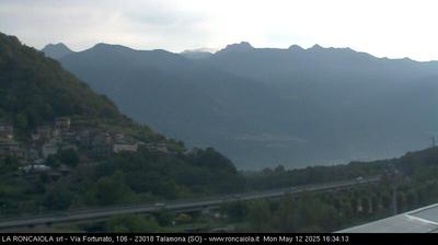 immagine della webcam nei dintorni di Piuro: webcam Talamona