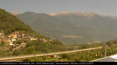 immagine della webcam nei dintorni di Rifugio Falc: webcam Talamona