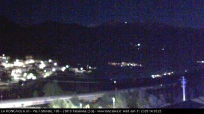 immagine della webcam nei dintorni di Forcola: webcam Talamona