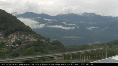 immagine della webcam nei dintorni di Rasura: webcam Talamona
