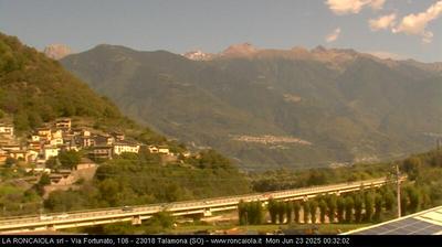immagine della webcam nei dintorni di Campodolcino: webcam Talamona