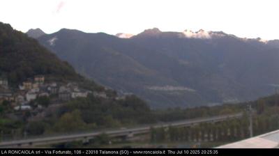 immagine della webcam nei dintorni di Mezzoldo: webcam Talamona