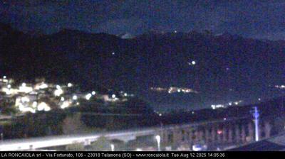 immagine della webcam nei dintorni di Val Masino: webcam Talamona