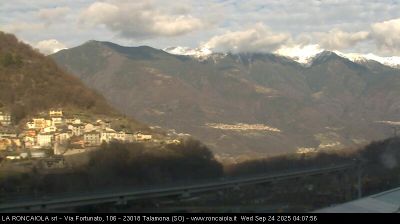 immagine della webcam nei dintorni di Sondrio: webcam Talamona