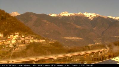 immagine della webcam nei dintorni di Val Masino: webcam Talamona