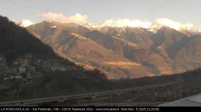 immagine della webcam nei dintorni di Morbegno: webcam Talamona