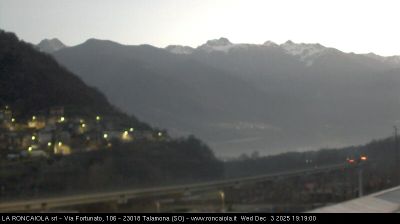 immagine della webcam nei dintorni di Pescegallo: webcam Talamona
