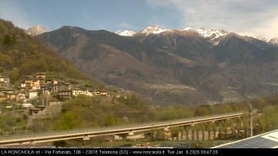 immagine della webcam nei dintorni di Val Masino: webcam Talamona