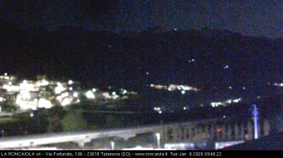 immagine della webcam nei dintorni di Albaredo per San Marco: webcam Talamona