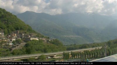 immagine della webcam nei dintorni di Piuro: webcam Talamona