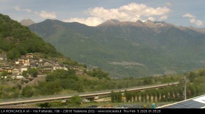 immagine della webcam nei dintorni di Val di Mello: webcam Talamona