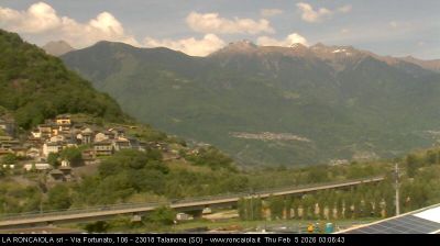 immagine della webcam nei dintorni di Tartano: webcam Talamona