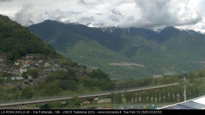 immagine della webcam nei dintorni di Sondrio: webcam Talamona