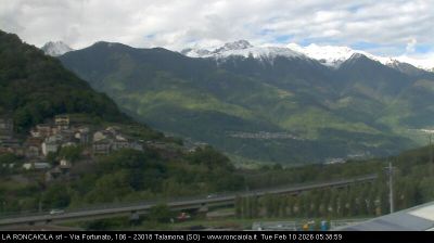 immagine della webcam nei dintorni di Sondrio: webcam Talamona