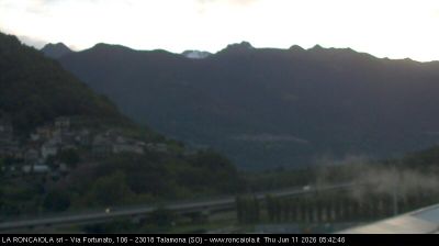 immagine della webcam nei dintorni di Lanzada: webcam Talamona