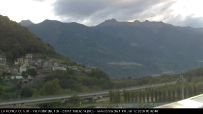 immagine della webcam nei dintorni di Chiesa in Valmalenco: webcam Talamona