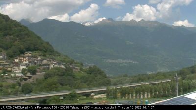 immagine della webcam nei dintorni di Morbegno: webcam Talamona