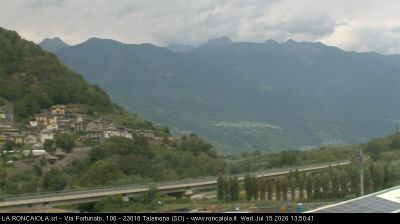 immagine della webcam nei dintorni di Val Masino: webcam Talamona