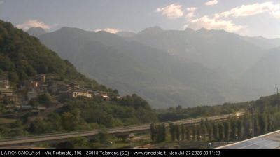 immagine della webcam nei dintorni di Valmasino: webcam Talamona