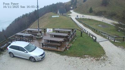 immagine della webcam nei dintorni di San Gregorio nelle Alpi: webcam Combai