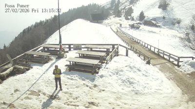 immagine della webcam nei dintorni di Monte Avena: webcam Combai