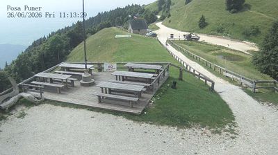 immagine della webcam nei dintorni di San Gregorio nelle Alpi: webcam Combai