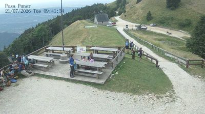 immagine della webcam nei dintorni di Monte Avena: webcam Combai
