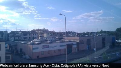 immagine della webcam nei dintorni di Forli' Ridolfi: webcam Cotignola