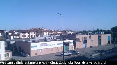 immagine della webcam nei dintorni di Forli' Ridolfi: webcam Cotignola