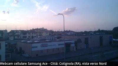 immagine della webcam nei dintorni di Villafranca di Forlì: webcam Cotignola