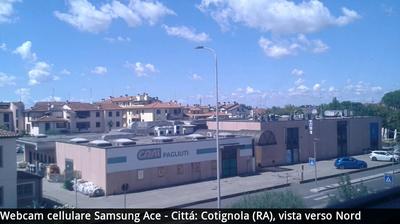 immagine della webcam nei dintorni di Forlì: webcam Cotignola